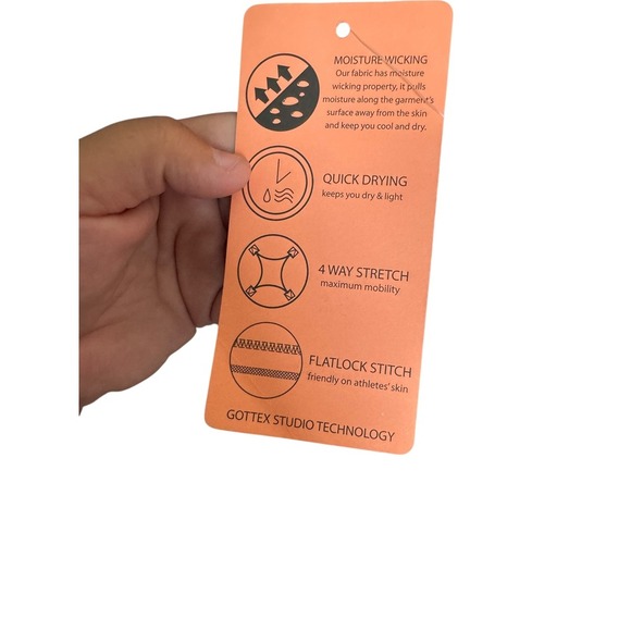 X By Gottex Lorna Binding Dress Sleeveless Medium Navy Golf Pockets Athleisure - Picture 3 of 6